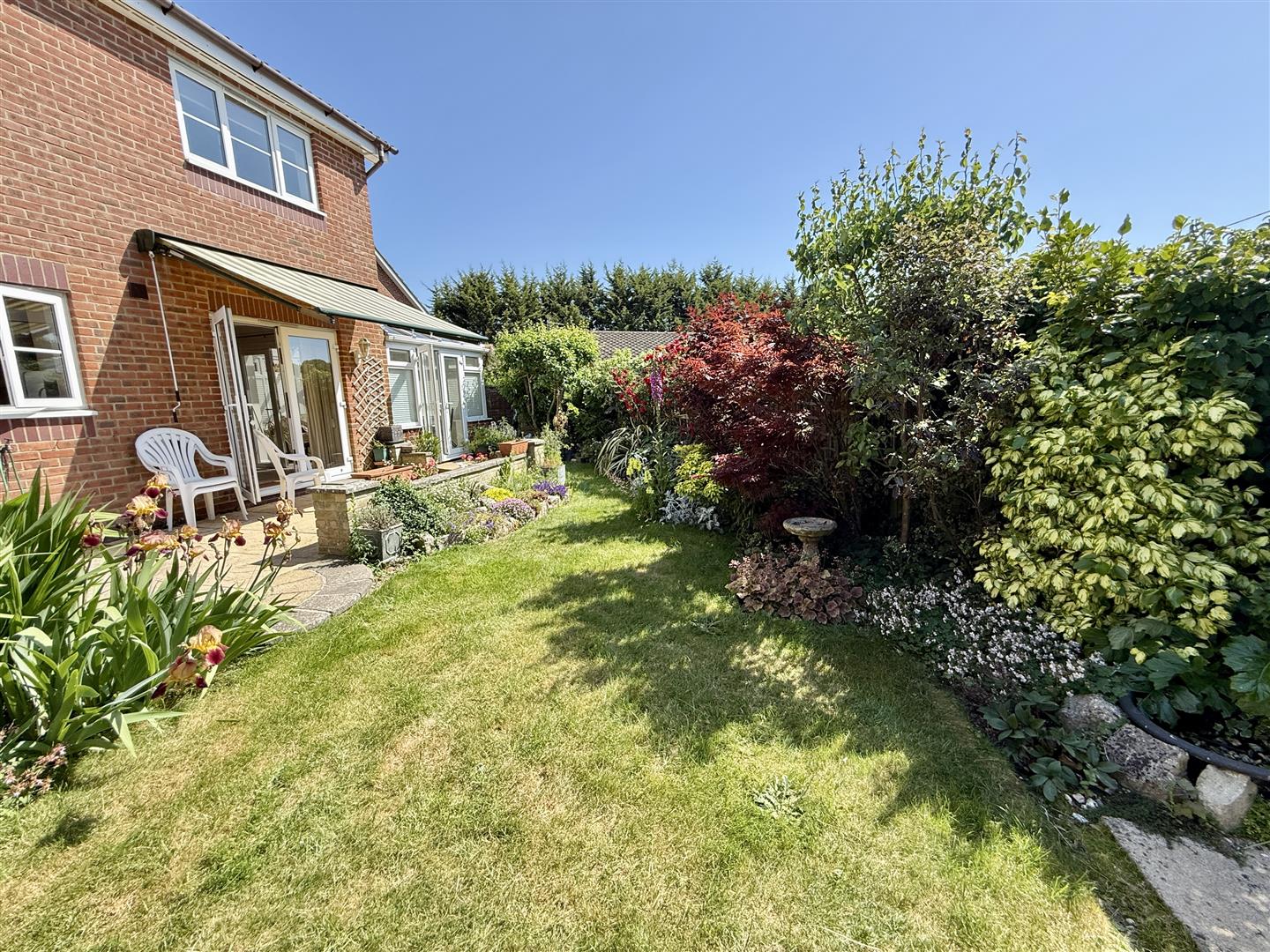 Rear Garden: